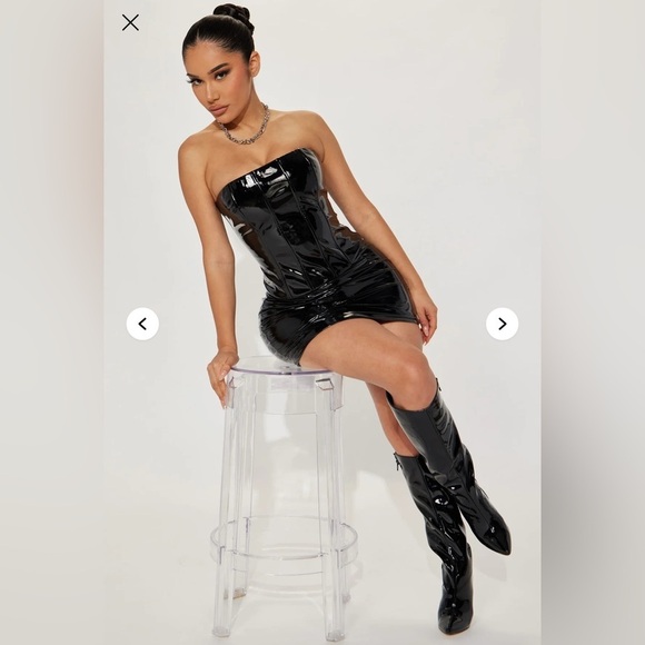 Black Corset Top - Picture 1 of 5